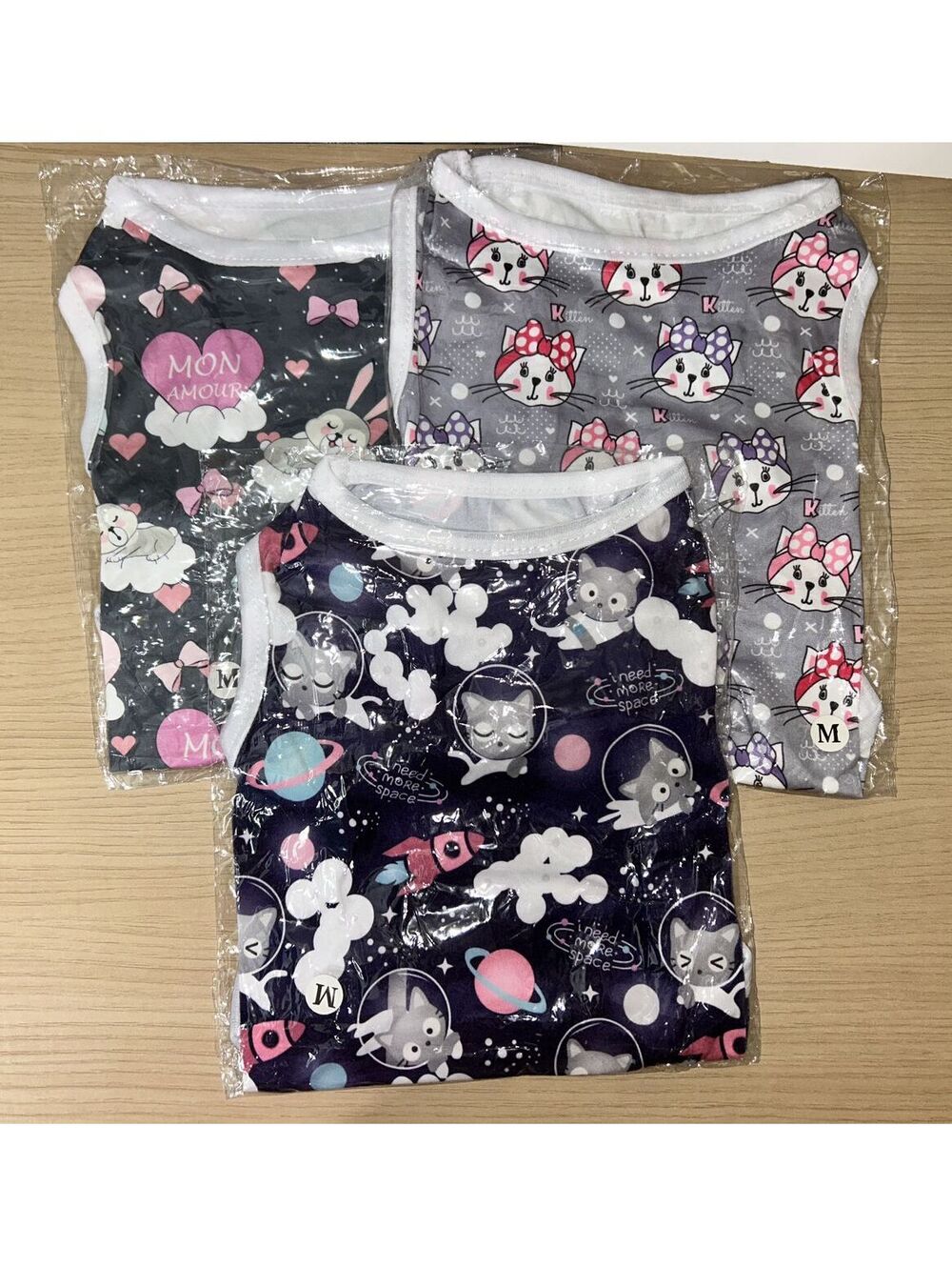 Set of 3 Dog Shirts